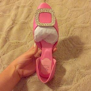 Roger Vivier Ballernie Chips Buckle Strass